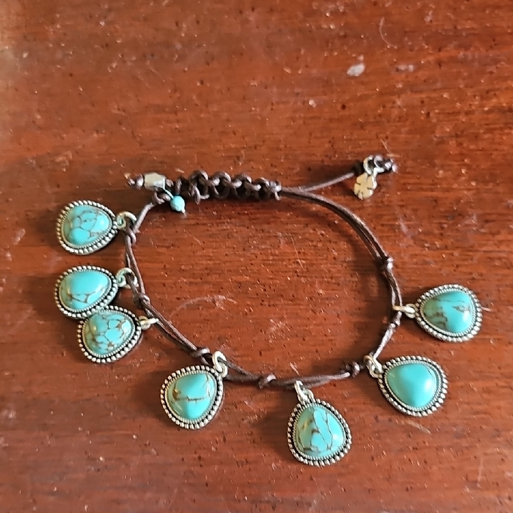 Turquoise Charm Bracelet